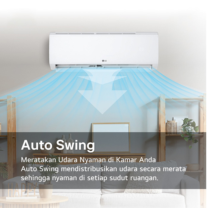 LG AC Standard Wall Mounted Split 1 PK - H09TN4